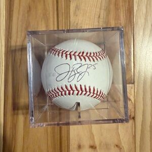 Red Sox Jackie Bradley Jr Autographed Ball